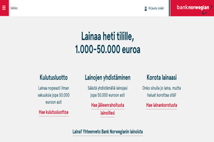 Bank Norwegianilta uusi luottokortti