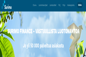 Surimo on yksi uusimmista lainapalveluista Suomessa